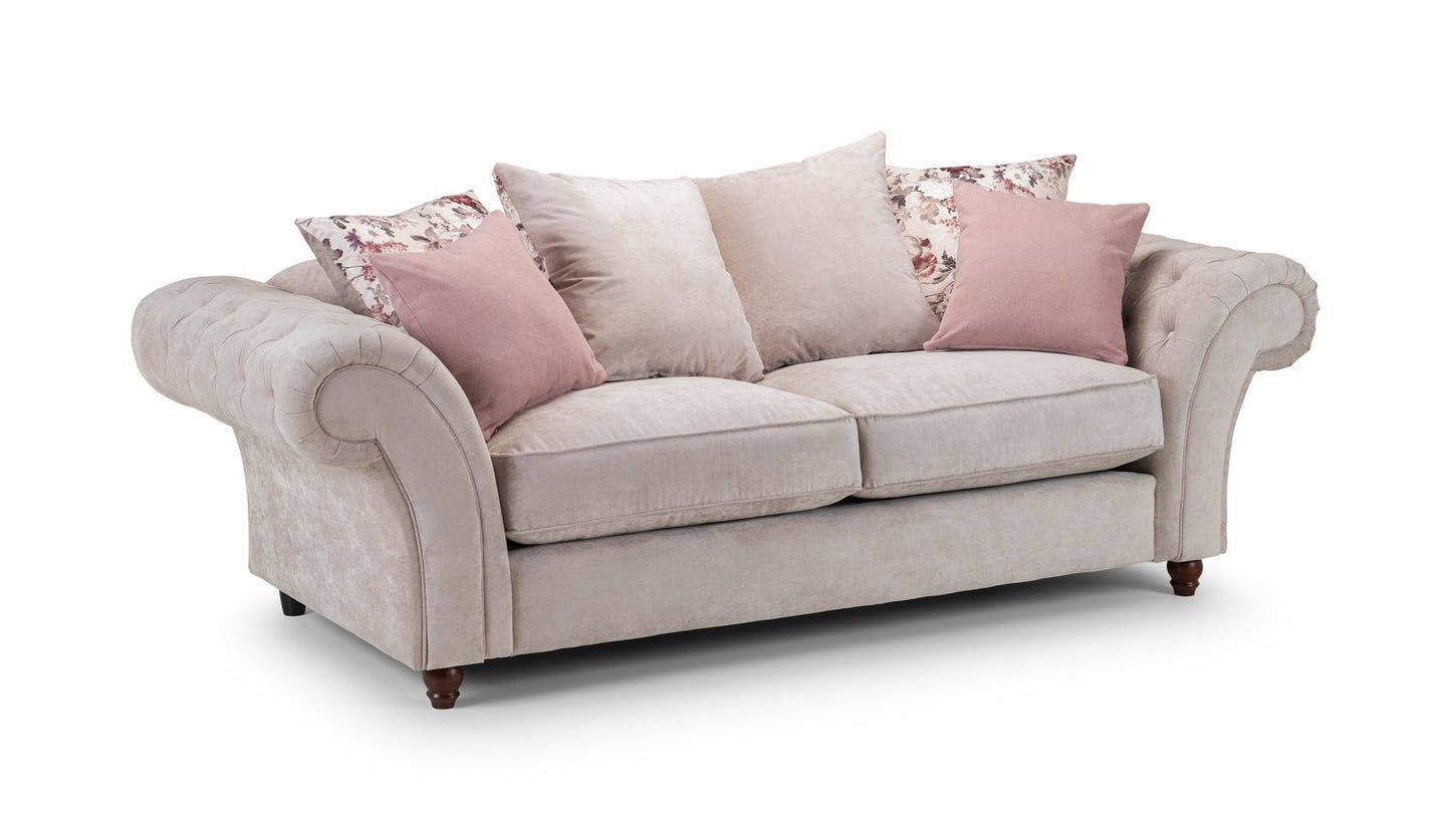 Rusland  Chesterfield Fabric Sofa SetSuites and sofasLakeland Sofa Warehouse 