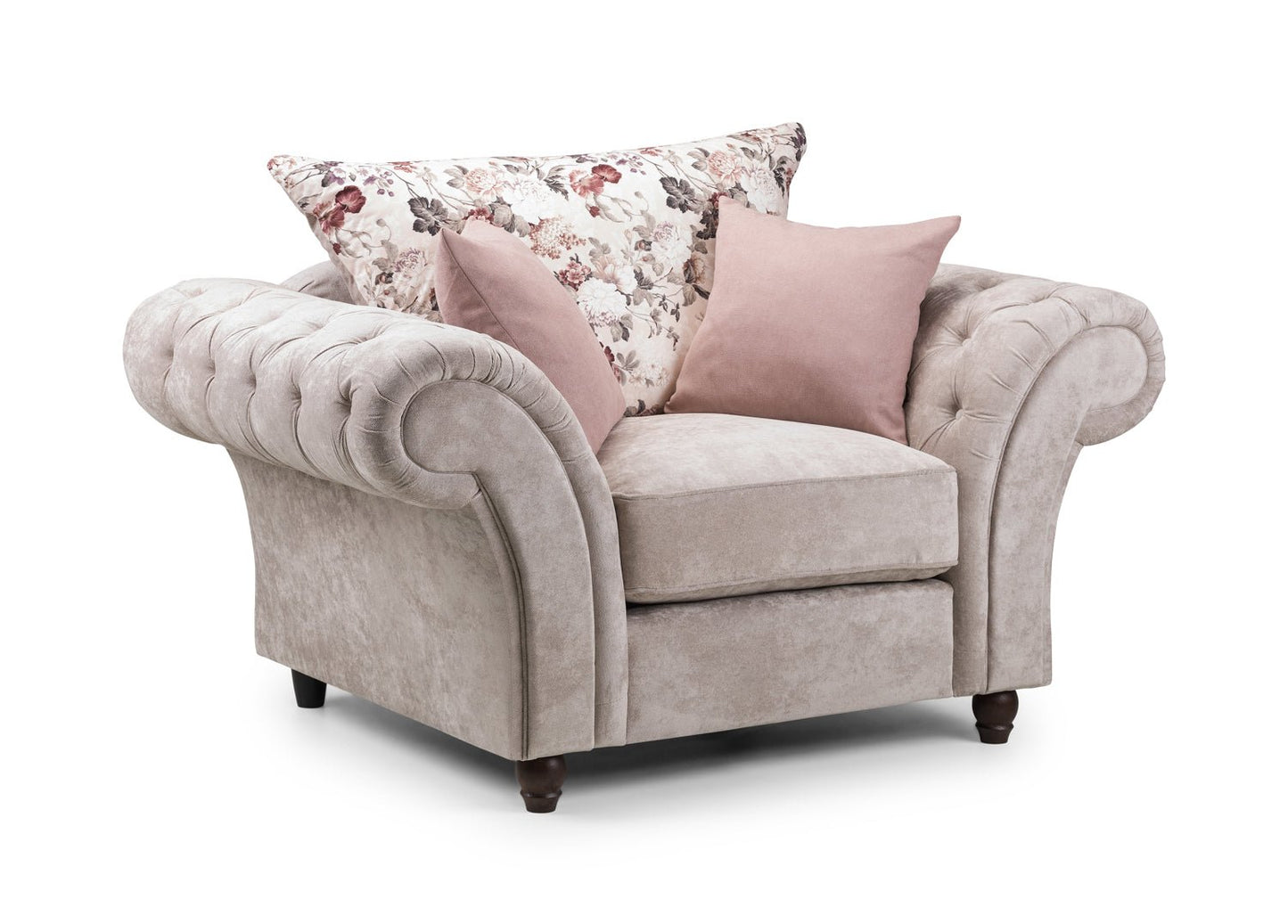 Rusland  Chesterfield Fabric Sofa SetSuites and sofasLakeland Sofa Warehouse 