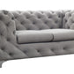 Stainton Button Grey Fabric SofaSuites and sofasLakeland Sofa Warehouse 