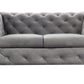 Stainton Button Grey Fabric SofaSuites and sofasLakeland Sofa Warehouse 