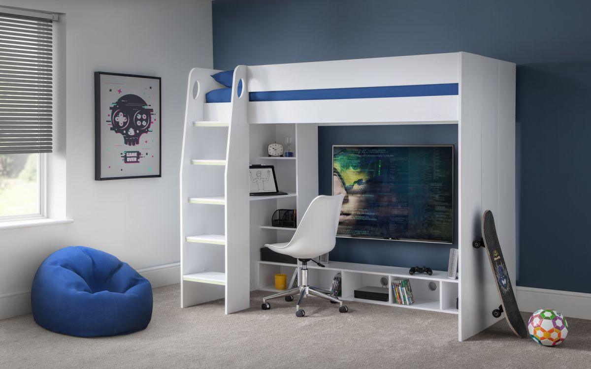 The Nebula Gaming Bed With Desk - Lakeland Sofa Warehouse