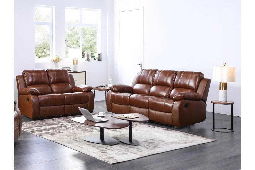 Valencia Real Leather Recliner Sofa CollectionSuites and sofasLakeland Sofa Warehouse 