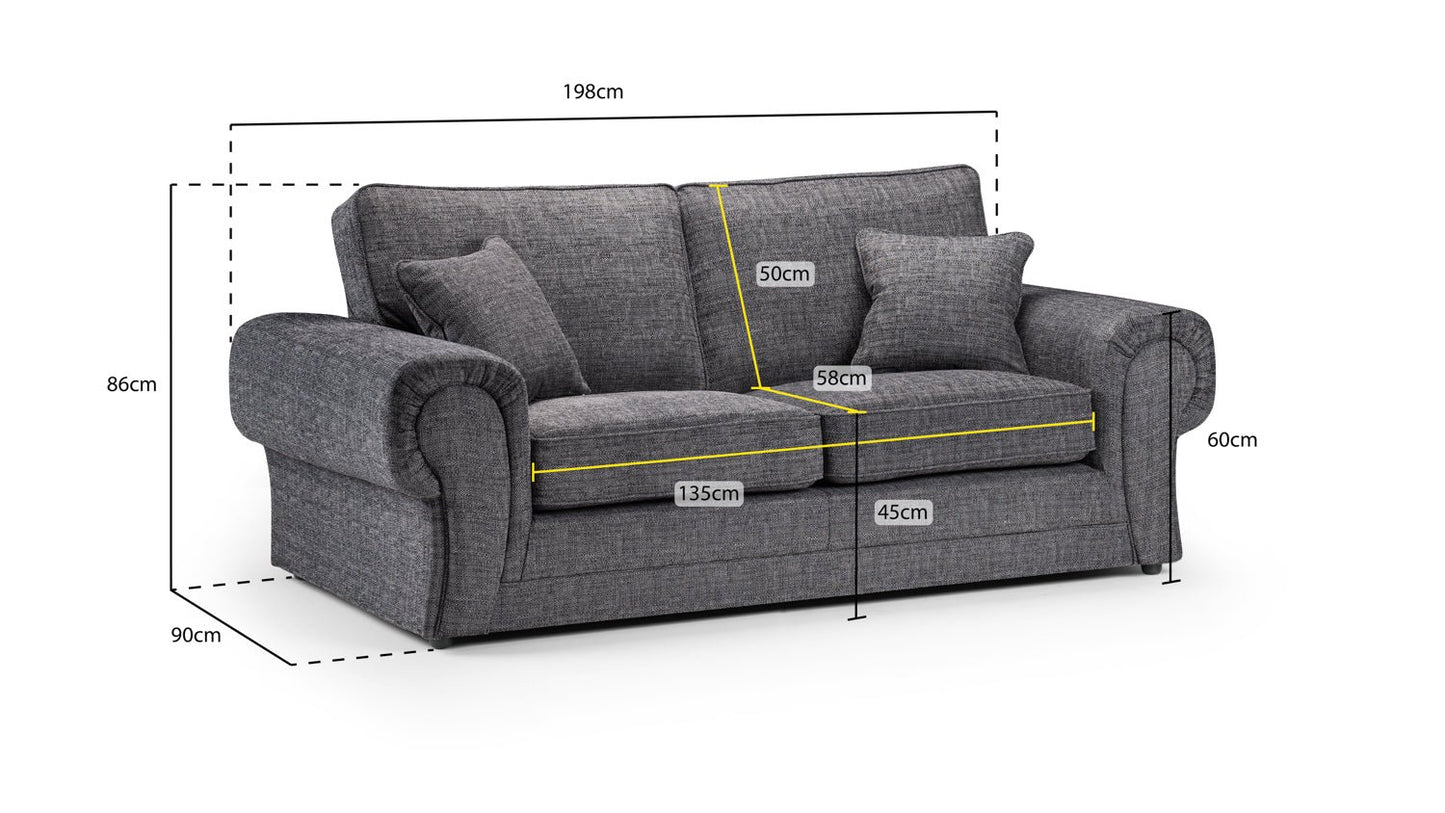 Walton Fabric Sofa SetSuites and sofasLakeland Sofa Warehouse 