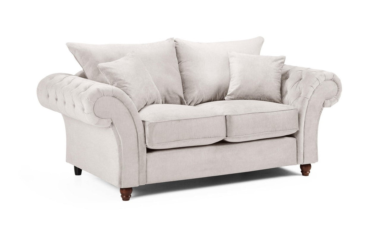 Wasdale Fabric Chesterfield Sofa Set - Lakeland Sofa Warehouse