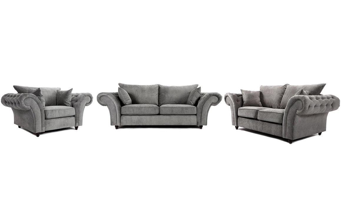 Wasdale Fabric Chesterfield Sofa SetSuites and sofasLakeland Sofa Warehouse 