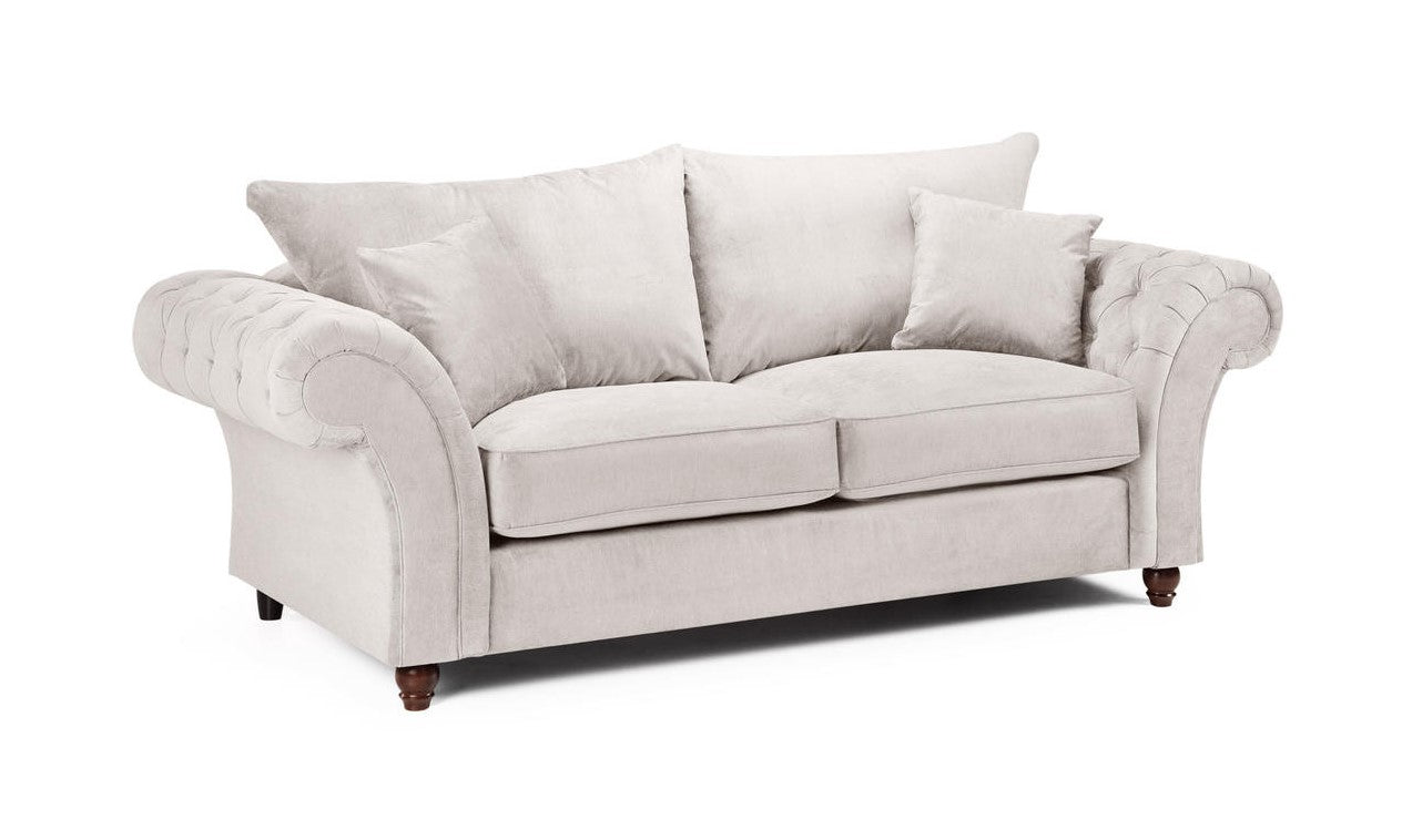 Wasdale Fabric Chesterfield Sofa Set - Lakeland Sofa Warehouse