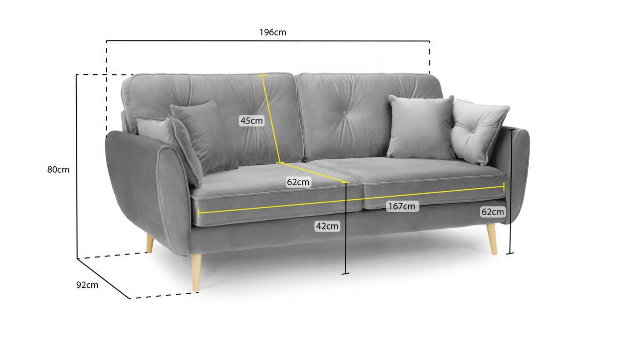 Zinc Fabric Sofa CollectionSuites and sofasLakeland Sofa Warehouse 